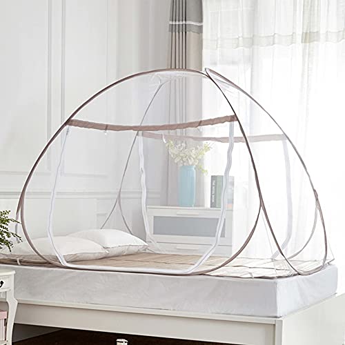Tente de filet en moustique pop-up pour lit double de dimensions 180x200x150cm