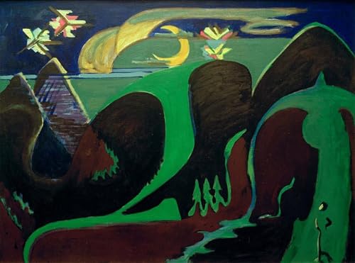 Lienzo pared Ernst Ludwig Kirchner impresiones murales para decoraci&oacute;n