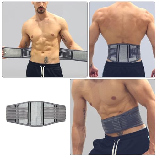 Faja ajustable para soporte lumbar y alivio de dolor de espalda miniatura 3