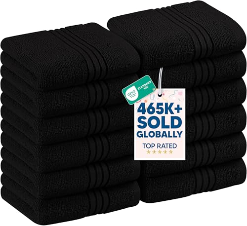Utopia Towels 12 Pack Premium Wash Cloths Set...