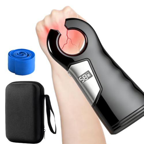 Digital Display Vein Finder Type C Portable Charging 1-99 Precision Adjustment for Universal Skin Compatibility Suitable for Nurses Doctors Clinics & Home Use Vein Locator Device (Black) (Black)