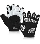 Sportneer Workout Gloves for Men & Women, Full Palm Protection Breathable Exercise Gloves w/Curve...
