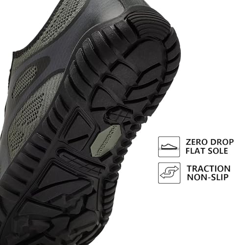 Chaussures pieds nus contre les douleurs d'orteils HOBIBEAR bout large - 3