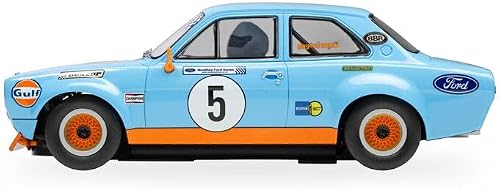 Scalextric Cars - C4530 Ford Escort MK1 – Wayne Crabtree Modified Fords 2023 - Toy Slot Car for use with Race Tracks - Small Kids Gift Ideas for Boy/Girl Ages 3+, Scalextric Accessories - 3