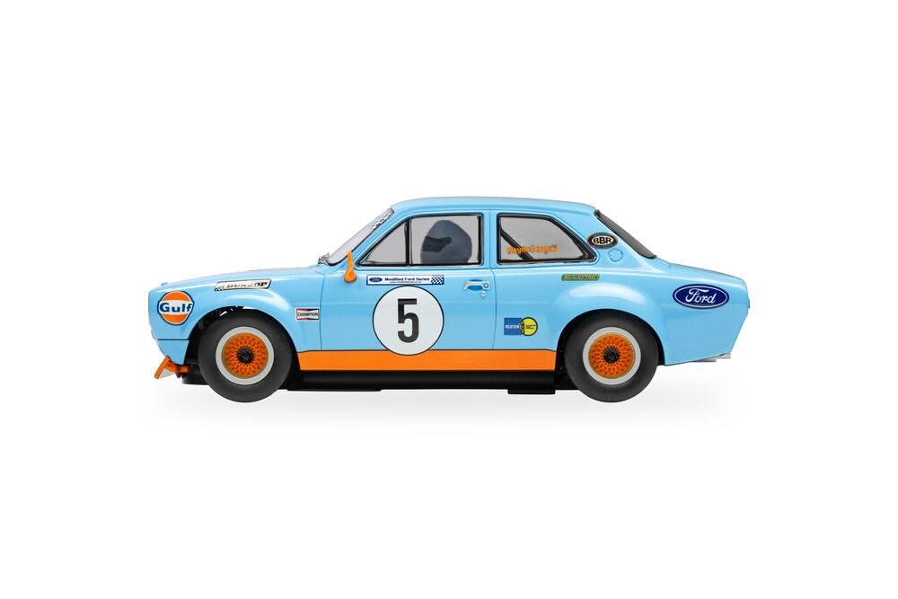 Scalextric Cars, C4530 Ford Escort MK1, Wayne Crabtree Modified Fords 2023, Toy Slot Car for use with Race Tracks - Image 3