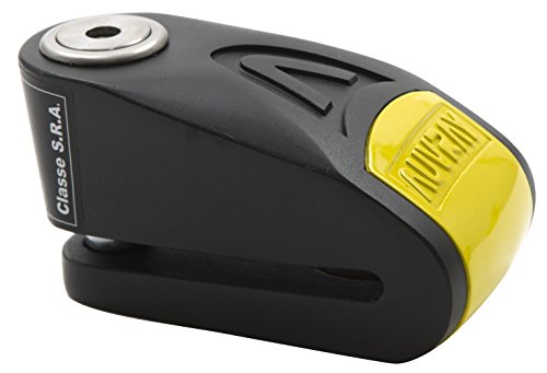 Preisvergleich Produktbild AUVRAY Antivol moto SRA bloque-disque Alarme B-Lock14 Noir / Jaune