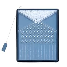 Galton Board, Galton Board Desk Toy, Dalton Board, Experimental Model for Demonstration of Random Phenomen, Physicalschool Laboratory Teaching Demonstration Random Distribution Blue