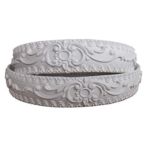 Flexible Moulding Ceiling Crown Molding Trim Veranda Vinyl Furniture Home Decor 1.4"x115" Window Wardrobe Wall no Paint Cover