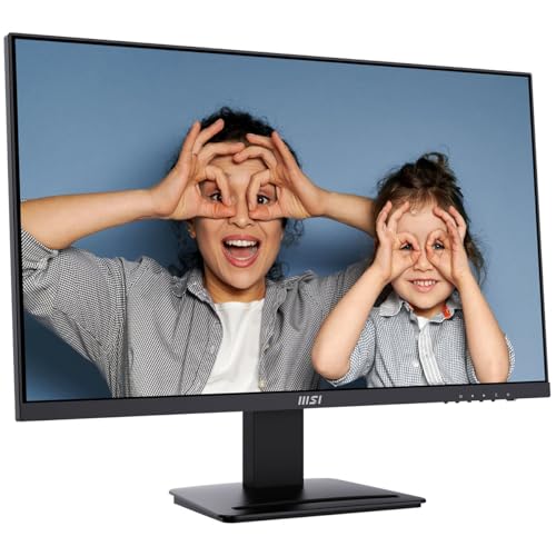 Image of msi PRO MP273U, IPS 3840 x 2160 (UHD) Computer Monitor, 4K, 60 Hz, Adaptive-Synch, HDMI, DisplayPort, 4ms (GTG), Black