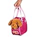 Our Generation - Hop in Dog Carrier - Poodle Plush Dog - Carry Bag for Pets - 46 cm Doll Accessories - Plush Toy - Children from 3 Years
