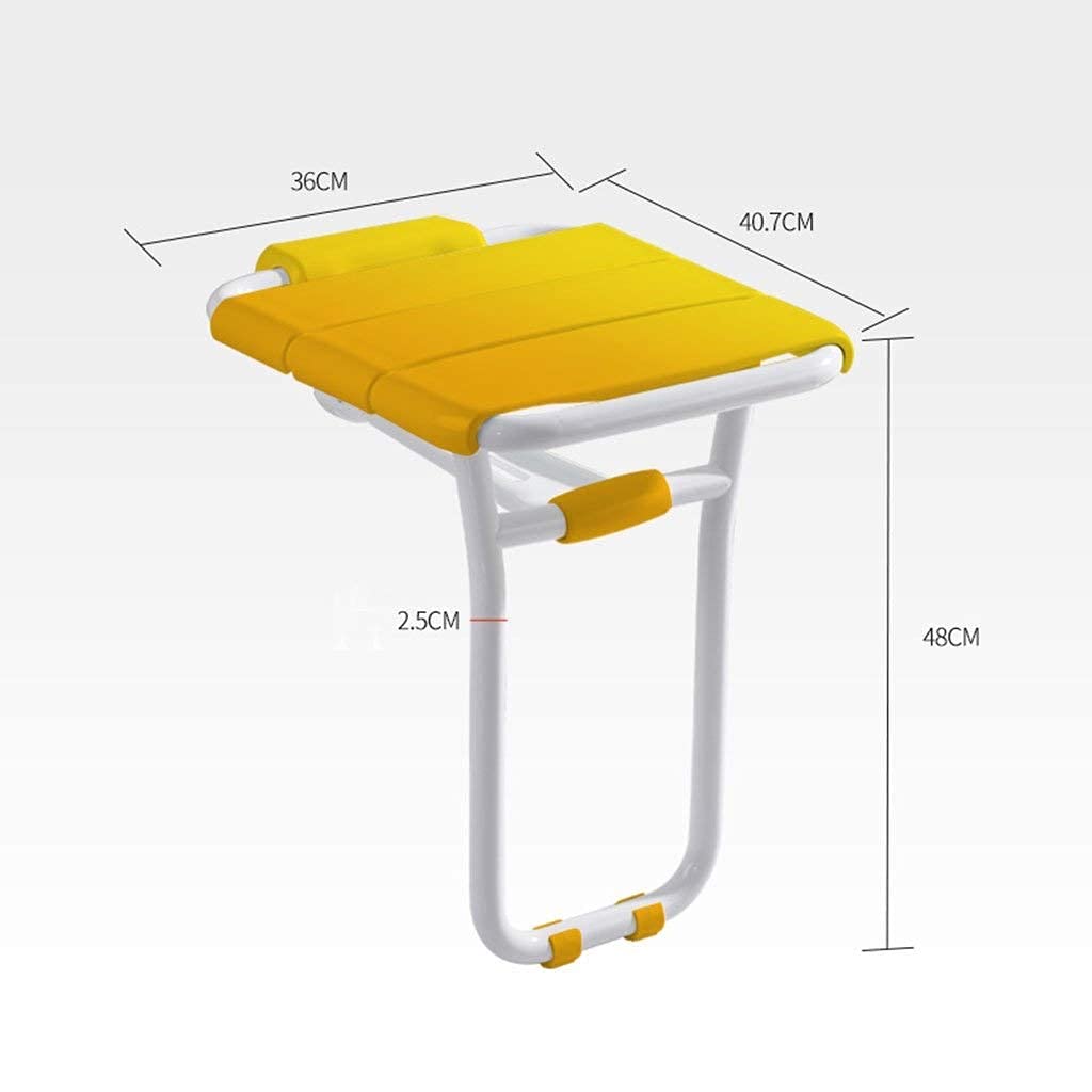 Asientos De Baño Taburete De Baño Taburete De Baño Taburete De Baño Asiento Plegable Inodoro para Personas Mayores Y Discapacitadas Silla De Pared Taburete De Baño Tabure