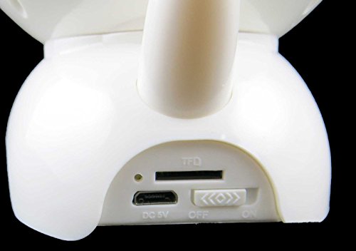 Enceinte Bluetooth pour ne plus jamais manquer de musique avec le modèle blanc MTK 800538