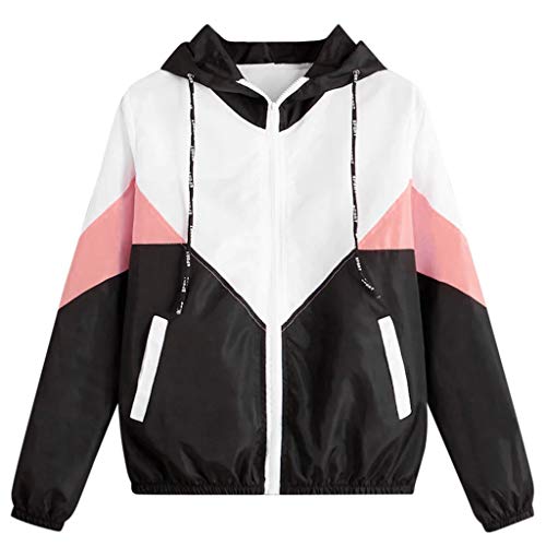 Jacke Damen Übergangsjacke Plus Size Kapuze Casual Mantel Winterjacke Parka Lederjacke kochfeld Kleidung Cardigan Sweater Denim Marine XL Mode