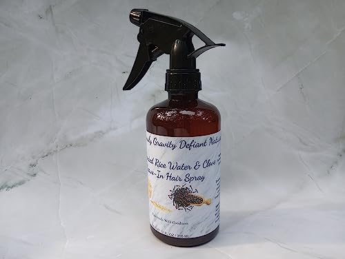 Tratamiento capilar con agua fermentada de arroz y clavos 12 Fl Oz miniatura 4