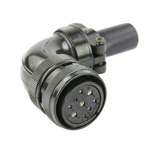 Connecteur circulaire coudé prise 9 broches MS3108B 24-11S femelle