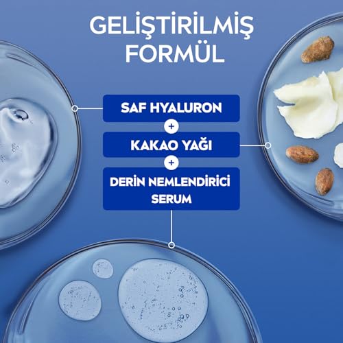 NIVEA Nemlendirici El ve Vücut Bakım Kremi Cocoa Butter 400 ml,72 Saat Nemlendirici,Kakao Yağı,E Vitamini,Kakao Kokusu