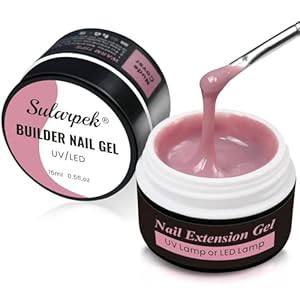 Sularpek 2 Stück Aufbaugel für Gelnägel