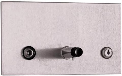 Bobrick B-306 Stainless Steel Recessed Soap Dispenser