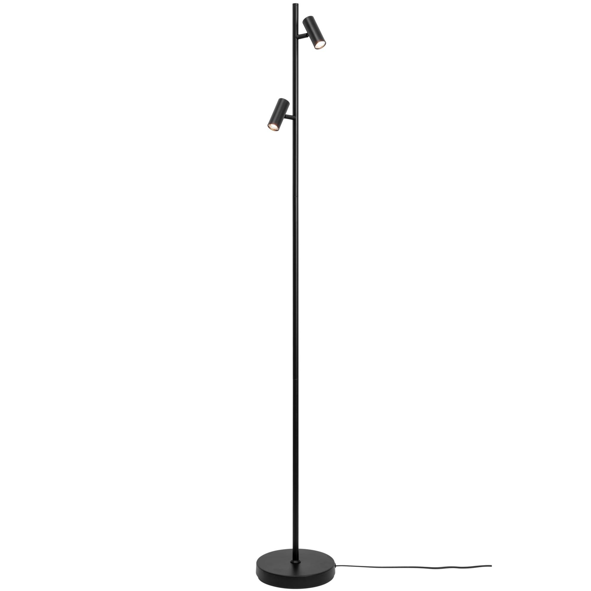 Nordlux Omari Indoor Floor Lamp - Black - Integrated LED