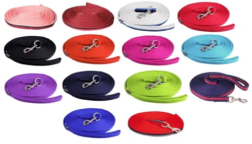 NETPROSHOP Weiche Softlonge mit Karabiner (8 Meter) Longe für Bodenarbeit,