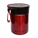 Produktbild kiinda Thermobehälter Warmhaltebox 350ml BPA Frei | Edelstahl Isolierbehälter für warme Speisen, Babynahrung, Suppe - rot