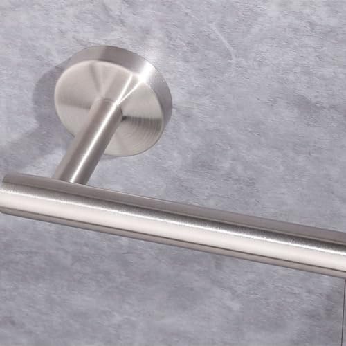 Accessoire de bain brossé et kit de fixations murales en inox 304 - 4