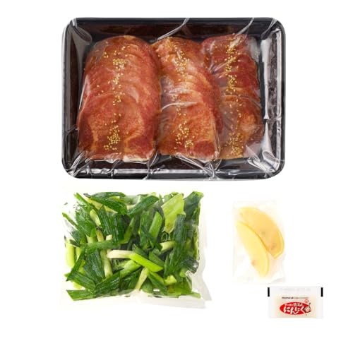 上田式焼肉 肉屋 [大盛九条ネギ]塩ダレ牛タン250g