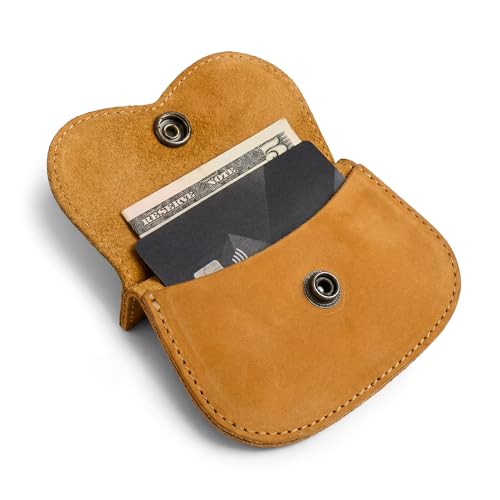Image of Hide & Drink, Cat Shape Wallet Handmade from Full Grain Leather (Old Tobacco)