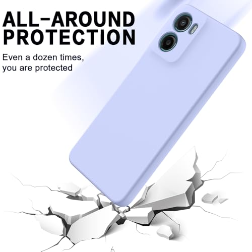 Image of Back Cover for Motorola Moto G06 4G / G06 Power 4G | Full Camera Protection | Premium Liquid Silicon Case | Flexible Bumper Case for Motorola Moto G06 4G / G06 Power 4G (Purple)