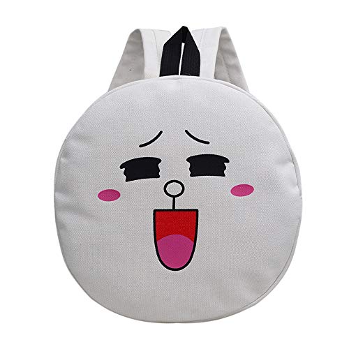 HOIHO Mochila Linda clásica  Tendencia Nueva de la Lona High School Secundaria Menor