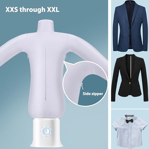 Lumirio Vertical Steamers for Clothes, 360° Hands Free, Size XXL - Image 5