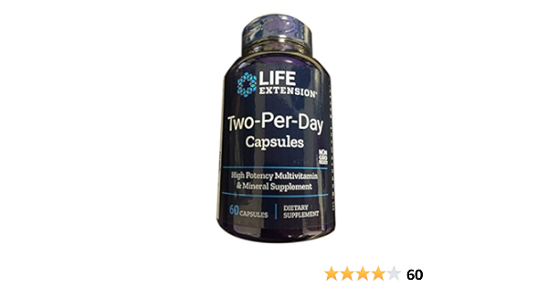 Amazon.co.jp: ライフエクステンション TwoPerDay トゥー・パー・デイ