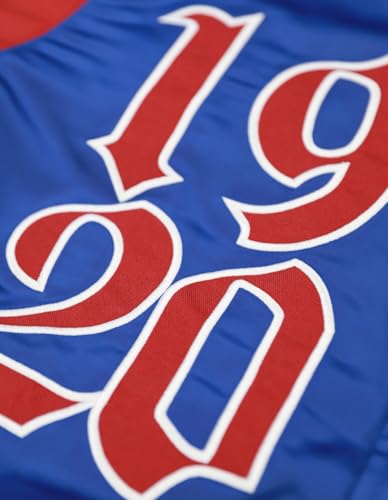 Big Boy Kansas City Monarchs S1 Satin Mens Baseball Jacket [Royal Blue] - ID#68312-146-207-0-04