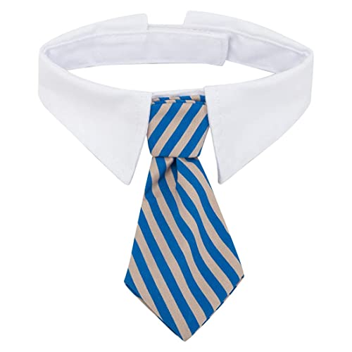 CWED Chien Chat Cravate Formelle Animal, 1 Pièces Ajustable Noeud Papillon d’Animal, Collier avec Nœud Papillon Durable Et Confortable,pour chiots, Costume D'animal Domestique Cover