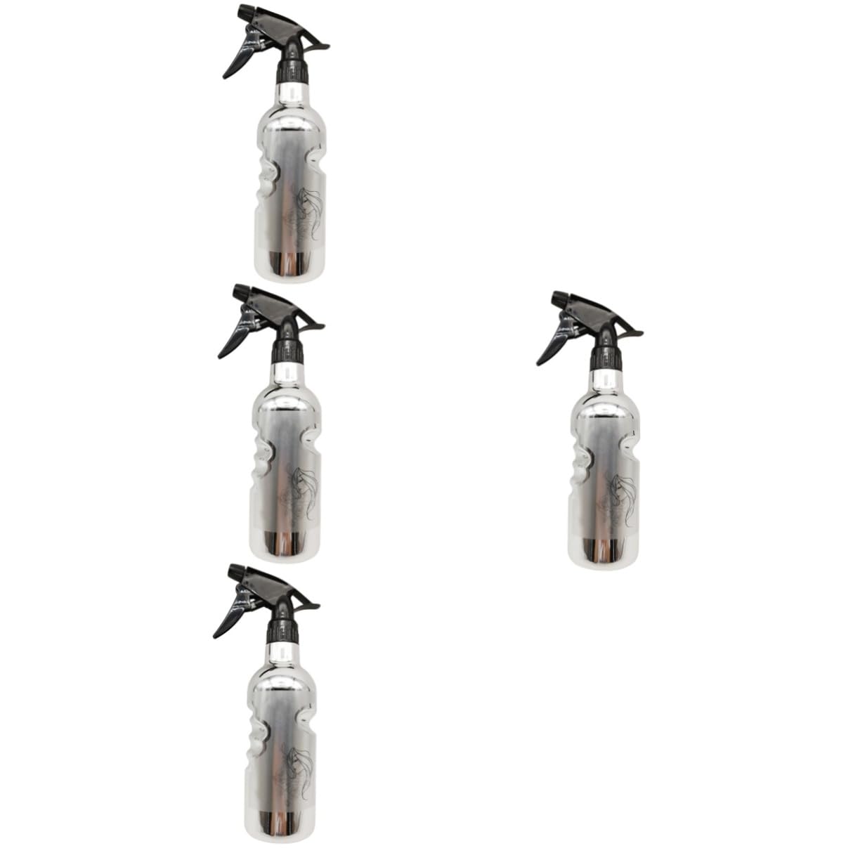 TOPBATHY 4pezzi Spray Nebulizzatore Per Acconciature Bottiglia Vintage Per Salone e Uso Domestico Capacità Ottimale Design Elegante Pratica e Multi-funzionale