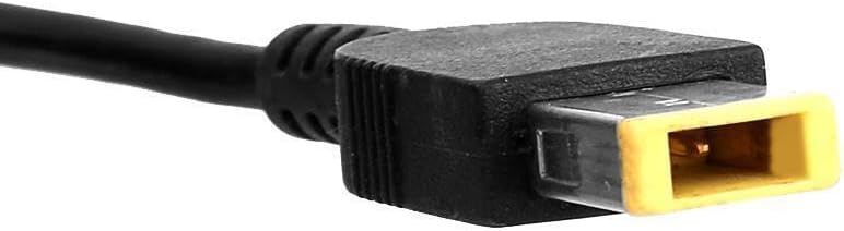 90W AC Adapter Compatible with Lenovo ThinkCentre M700 Tiny Business Desktop PC M710q M715q M720q 10HY 10JM 10JN 10JQ 10JR 10JS 10JT 10J0 M73 M93p Power Supply Cord Battery Charger Cable PSU