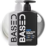 BASED Daily Skincare Duo | Purifying Face Wash + Restoring Moisturizer | Built For All Skin Types | Healthy Ingredients | Hormone Safe - ZERO Endocrine Disruptors