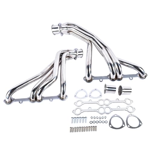 Stainless Headers Replacement for Small Block Chevy GMC Trucks 1966-1987 C10 C20 C30 K10 K20 K30 305 327