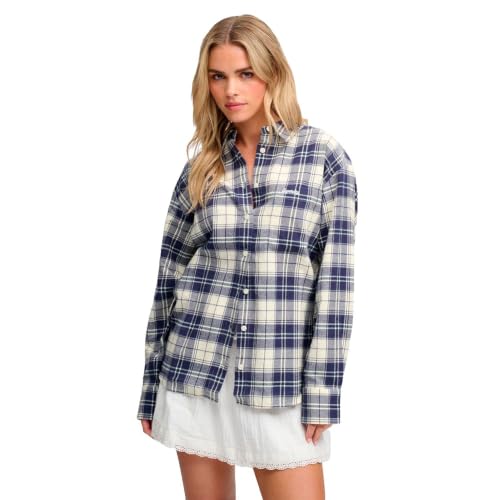 Chemise à carreaux en flanelle femme Superdry - vue 2