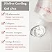 Nielies 3 Pcs Cooling Gel for Hair Laser Removal, Cooling for Laser Hair Removal. Soothing Cooling Gel for Beauty Facial Body Skin Care Machine for Women and Men (3)