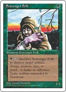 Amazon Co Jp 英語版 クロニクル Chronicles Chr ゴミあさり Scavenger Folk マジック ザ ギャザリング Mtg ホビー 通販