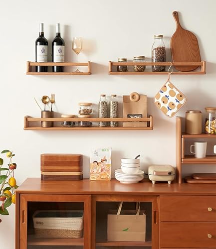 Support de classement mural en bois de 60cm pour magazines