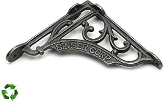 B&M - Pair of Shelf Brackets Singer Corp Antique Cast Iron 125mm x 125mm / 5" x 5"