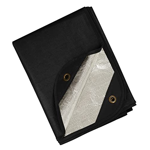 Heavy Duty Survival Blanket -Multifunctional Reflective Tarp Thermal Blanket - 60" x 83" Waterproof Sandproof for Camping Hiking Outdoors Multifunctional Emergency Blanket…