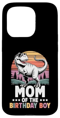 Mom Of The Birthday Party Outfit 恐竜 スクワッド ママ スマホケース iPhone 15 Pro 用