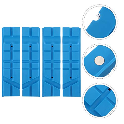 TEHAUX Duas Pinzas Pu Rua Almohadilla de Mand Íbula de Vicio- 2 Juegos de Protector de La Tapa de La