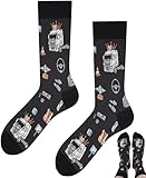 TODO Lustige Trucker Socken mit LKW Krone – Lustige Socken für Lkw-Fahrer & Fernfahrer – Geschenk für Trucker Männer – Cooles Truck Design43-46