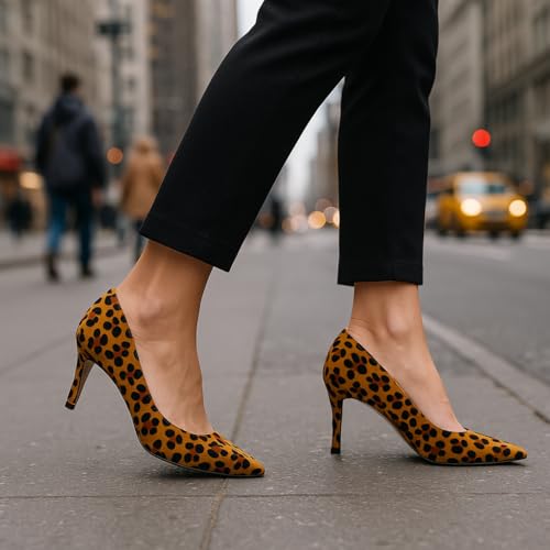 CUSHIONAIRE Women's Halsey Dress Pump with +Comfort, Wide Widths Available4