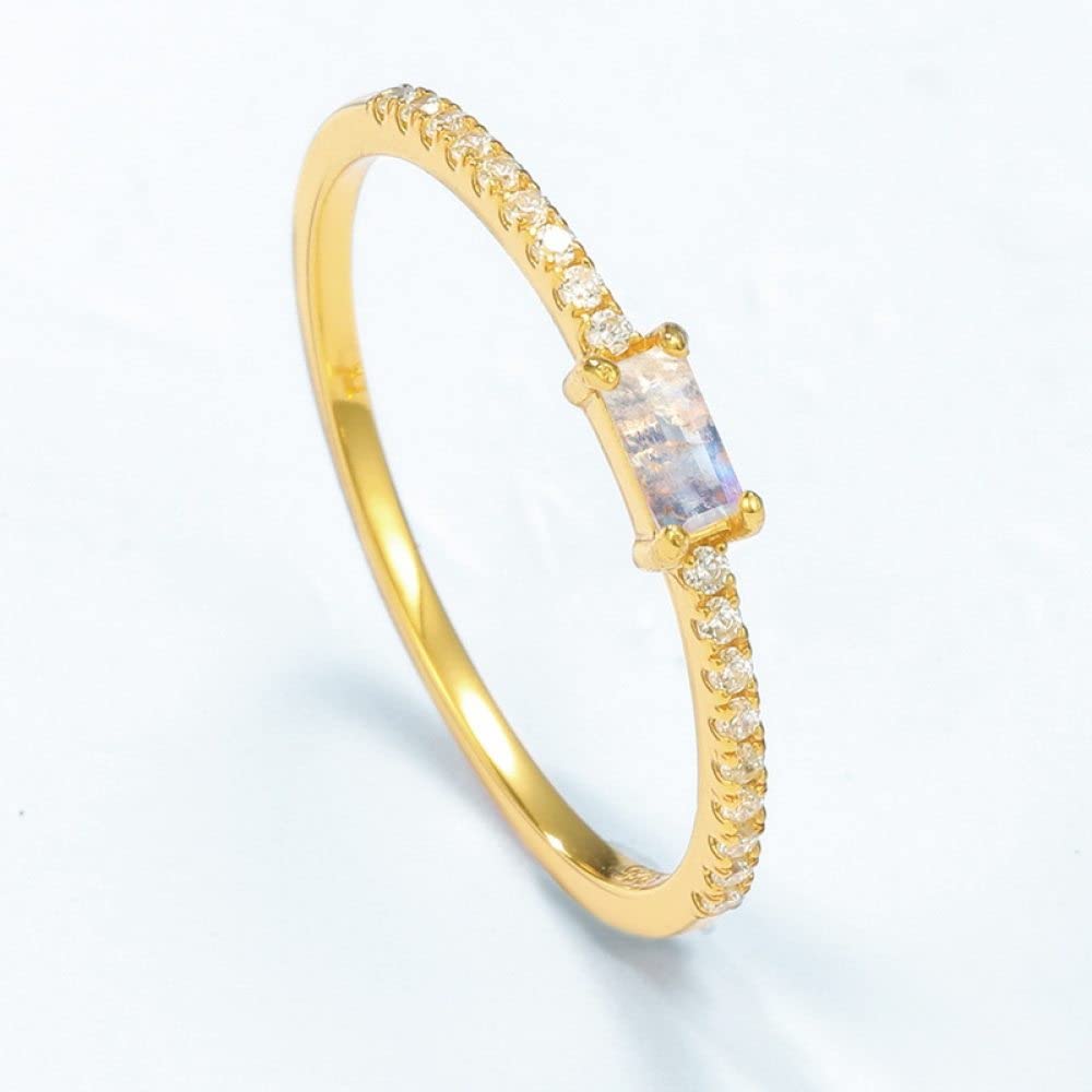 Verstellbarer Ring, Verstellbare Ringe Für Frauen Einfache Geometrie 925 Sterling Silber Ring Stapelung Ewigkeitsringe Damen Herren Trauringe Versprechen Ringe Kleid Ringe Geschenk