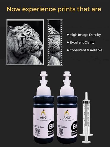 Image of ANG Refill KIT for Ink Cartridge h.p 680, 805, 47, 685, 803 Black 200g Ink + 1 Syringe